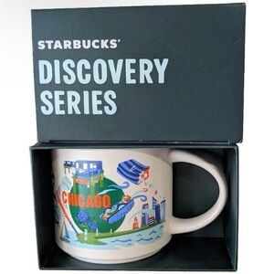 🆕 Starbucks | Chicago Discovery Series 2024 14oz Coffee Tea Beverage Mug, NWT
